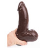 Domestic Partner Gode DP84BR GRENADIER L 18 x 8 cm Marron